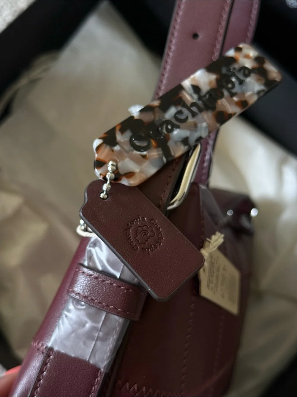 Coachtopia Small Slouchy Shoulder Bag (Alter Ego) Merlot Multi - NWT